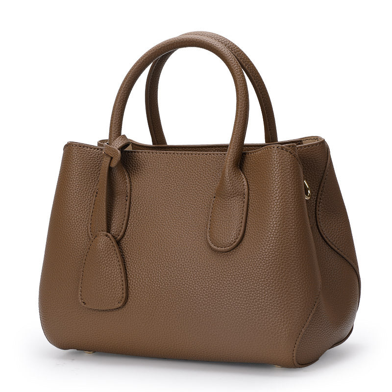 Women's Layer Cowhide Genuine Leather Commuter Fashion Handbags