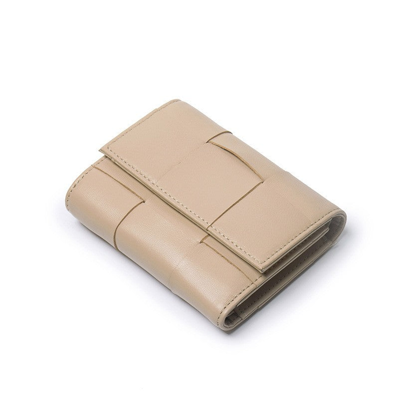 Women's Long Genuine Leather Large Capacity Sheepskin Ladies Wallets