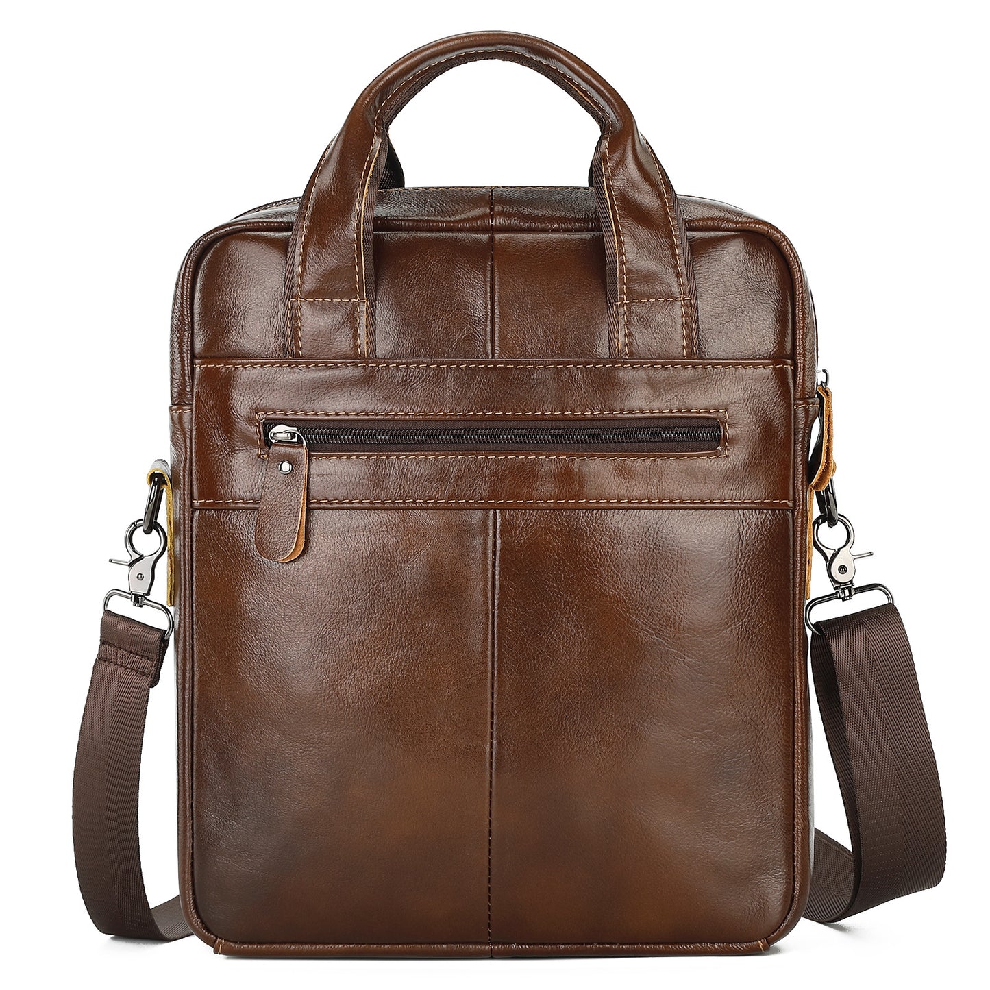 Men's Genuine Leather Fashion Large Capacity Men's Handbags