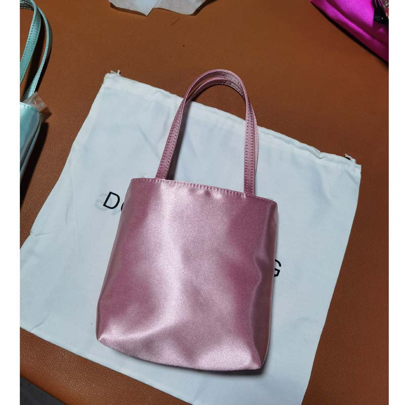 Women's Korean Style Niche Retro Mini Underarm Handbags