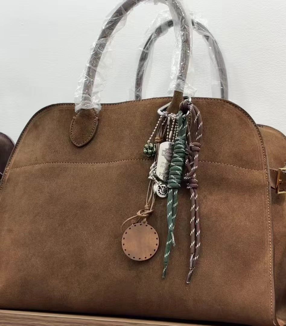 Layer Cowhide Niche Advanced Sense Large Handbags