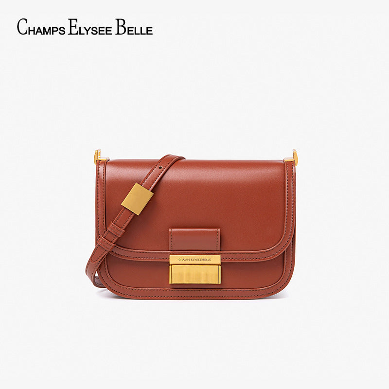 Women's Versatile Niche Flip Retro Saddle Crossbody Bags