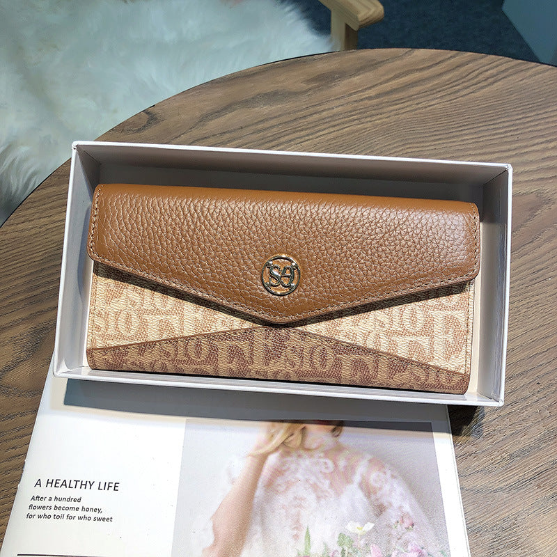 Women's Long Large Capacity Elegant Clutch Multiple Ladies Wallets