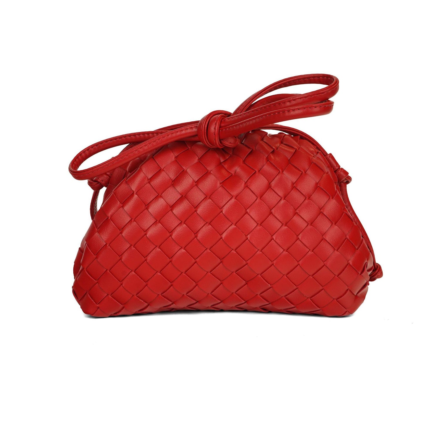 Women's Hand-woven Cloud Stylish Textured High Dumpling Crossbody Bags