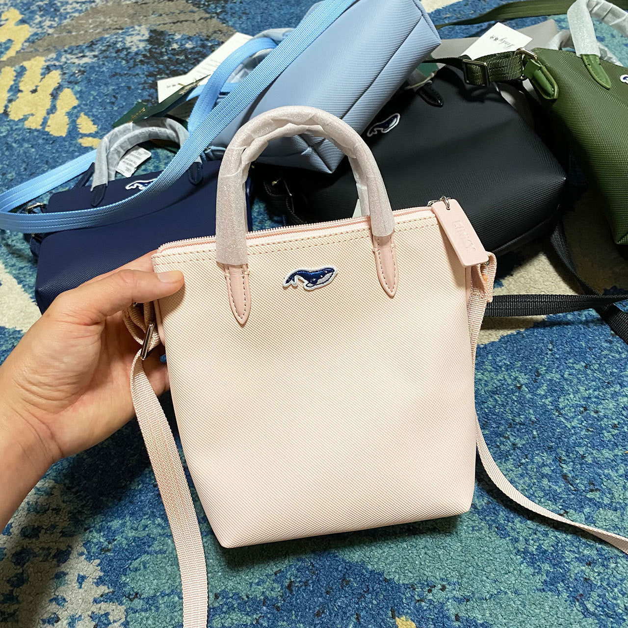 Women's Elegant Crocodile Portable Dumpling Waterproof Handbags