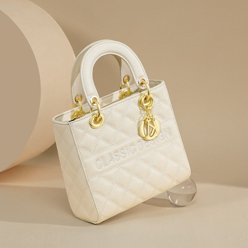 Women's Glamorous Diana High-grade Fashion Leather Handbags
