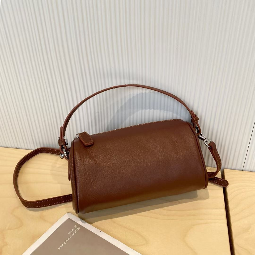 Women's Layer Cowhide Underarm Fashion Advanced Texture Genuine Crossbody Bags