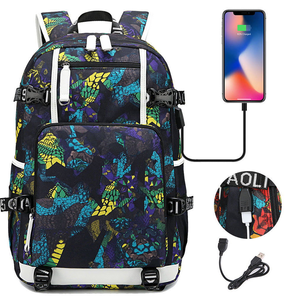 Women's & Men's & Printed Youth Large Capacity Backpacks
