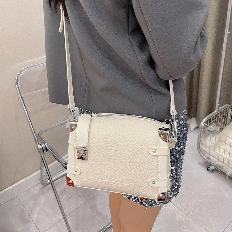 High-grade Summer Portable Soft Box Female Crossbody Bags