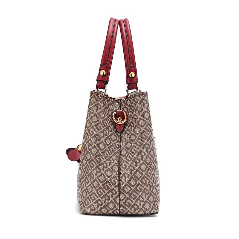 Women's Elegant High-grade Mom Mother-in-law Large Capacity Handbags