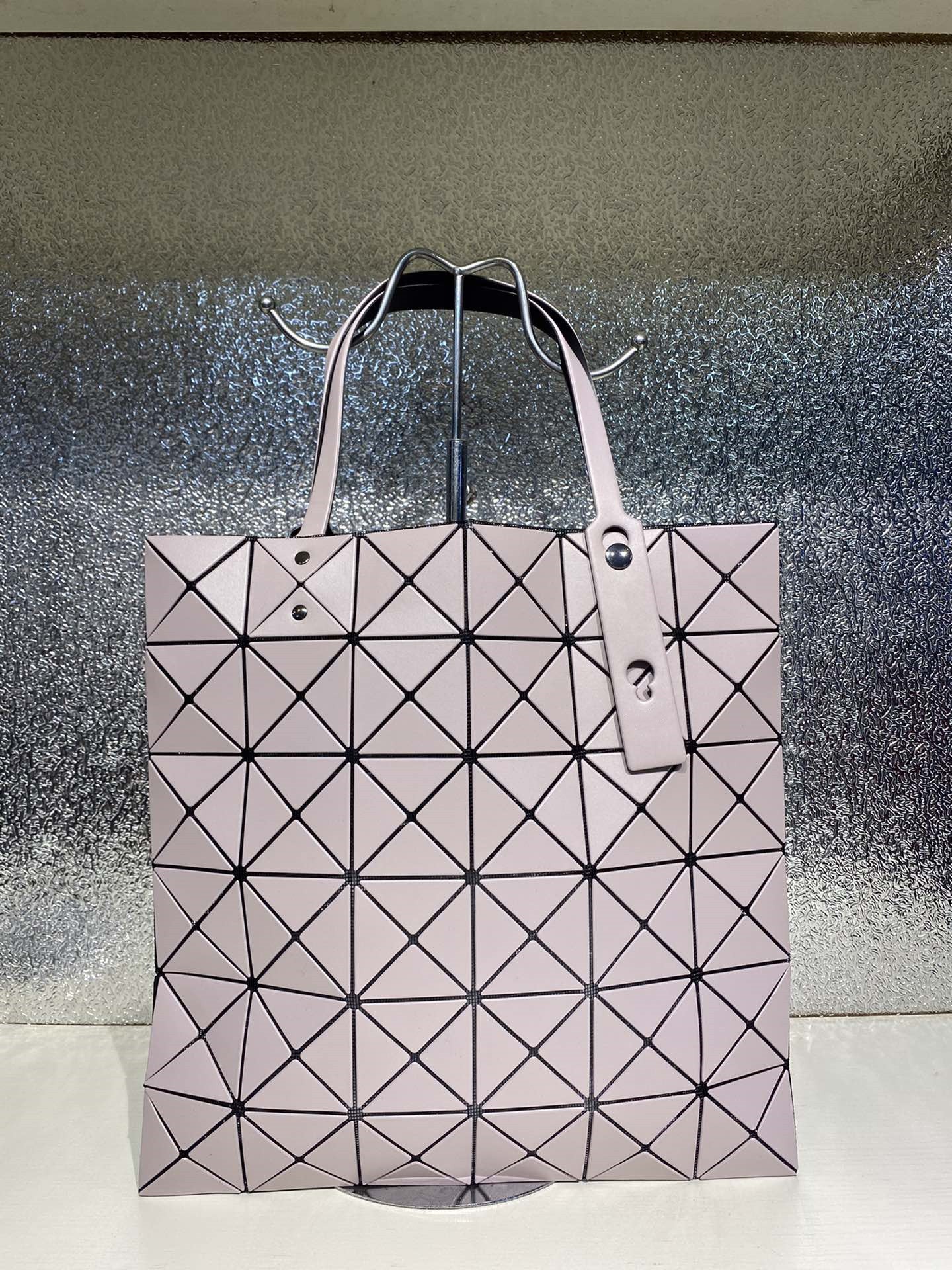 Women's Rhombus Single Matte Geometric Folding Lifetime Handbags