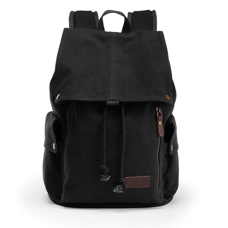 Men's American Computer Canvas Junior High Female Backpacks