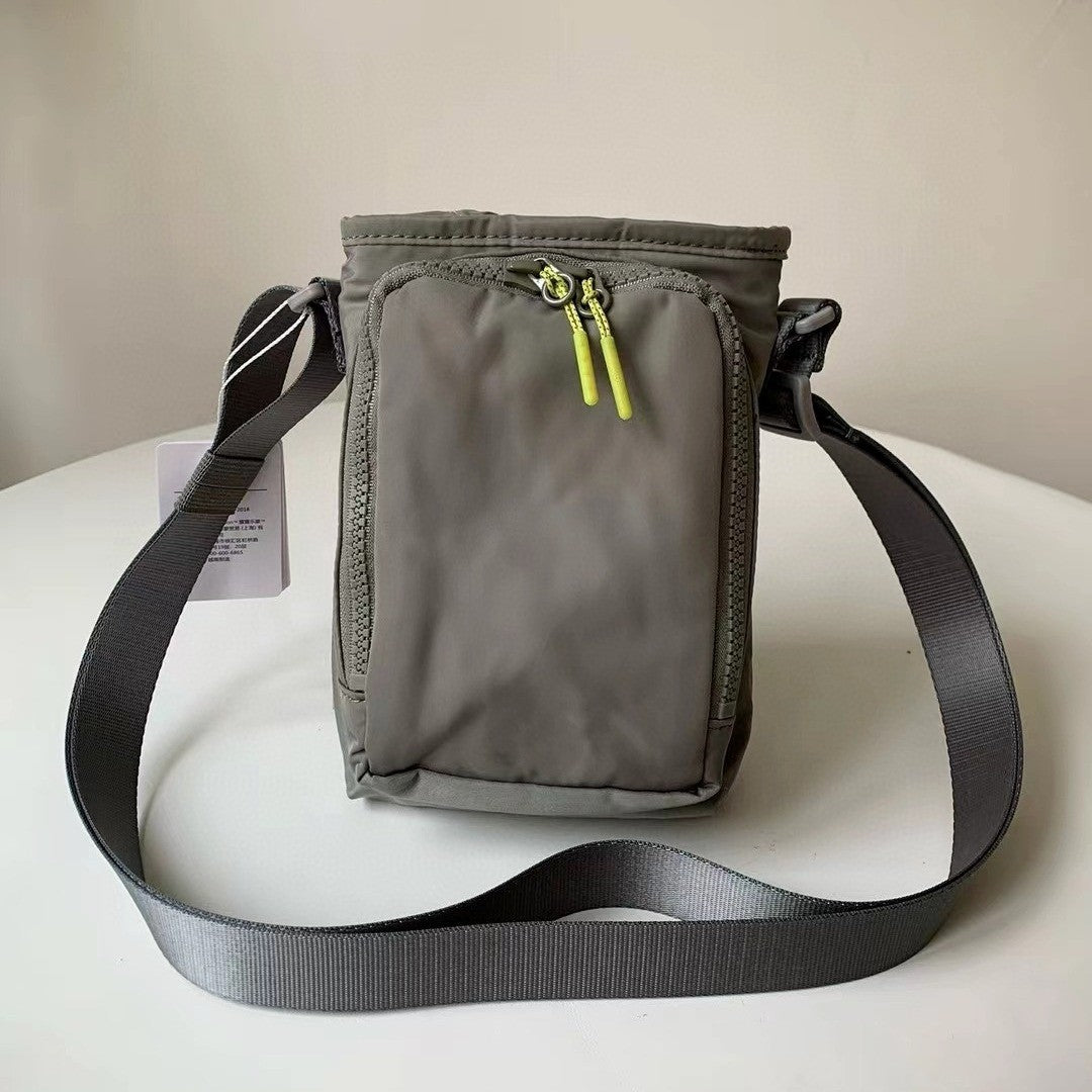 Nylon Waterproof Front Pocket Cross Body Leisure Shoulder Bags