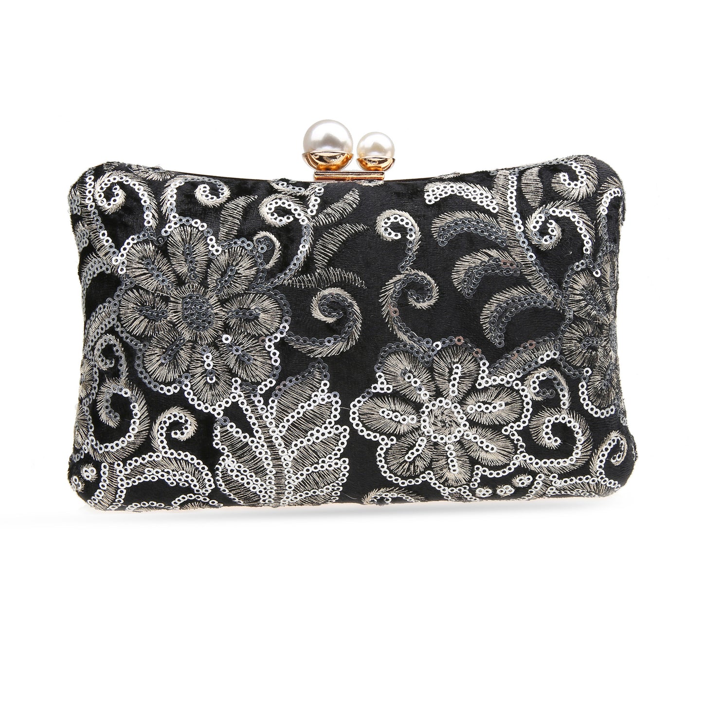 Women's Sequin Retro Banquet Clutch Dinner Compartment Evening Bags