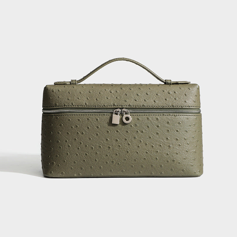 Genuine Leather Kelly Box Light Luxury Shoulder Bags