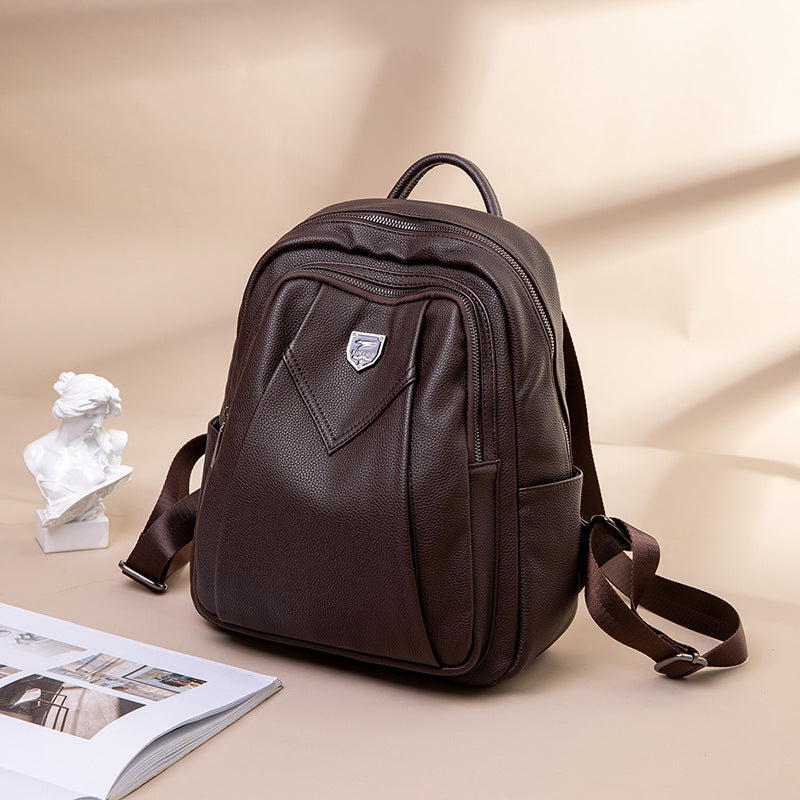 Women's Trendy Korean Wild Fashion Large Capacity Backpacks