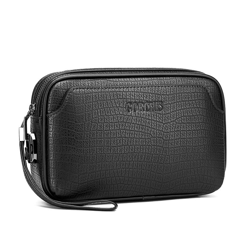 Men's Clutch Password Large Capacity Trendy Soft Bags