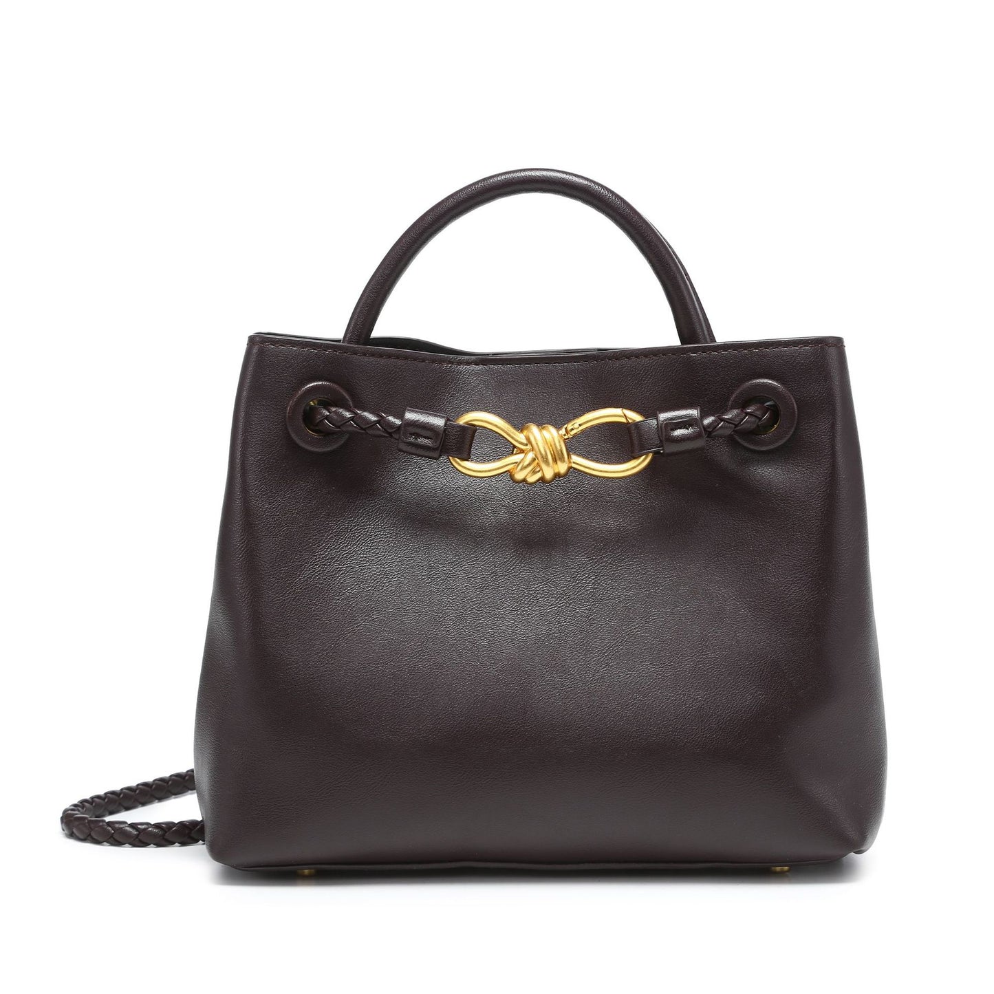 Women's Retro Trendy Versatile Large Capacity Fashion Woven Handbags