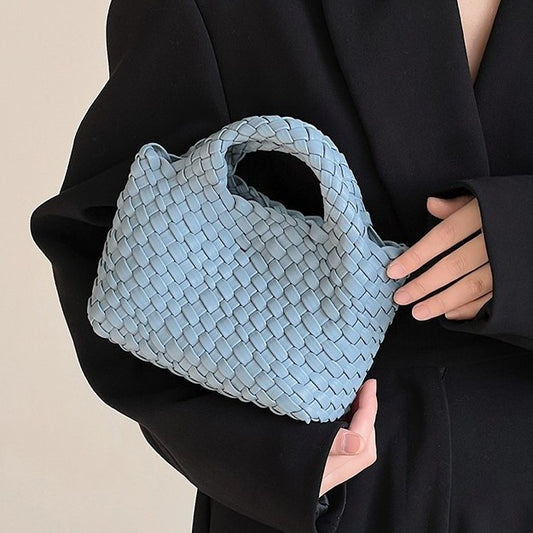 Women's Woven Seaside Handmade Mini Portable Vegetable Shoulder Bags