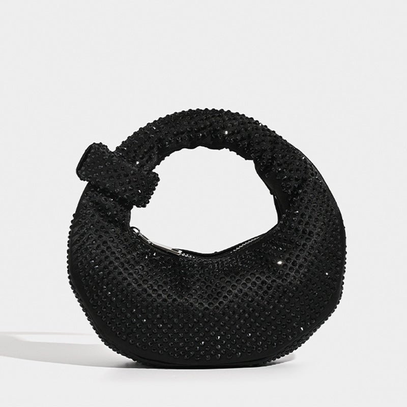 Design Full Diamond Dumpling Female Dinner Evening Bags