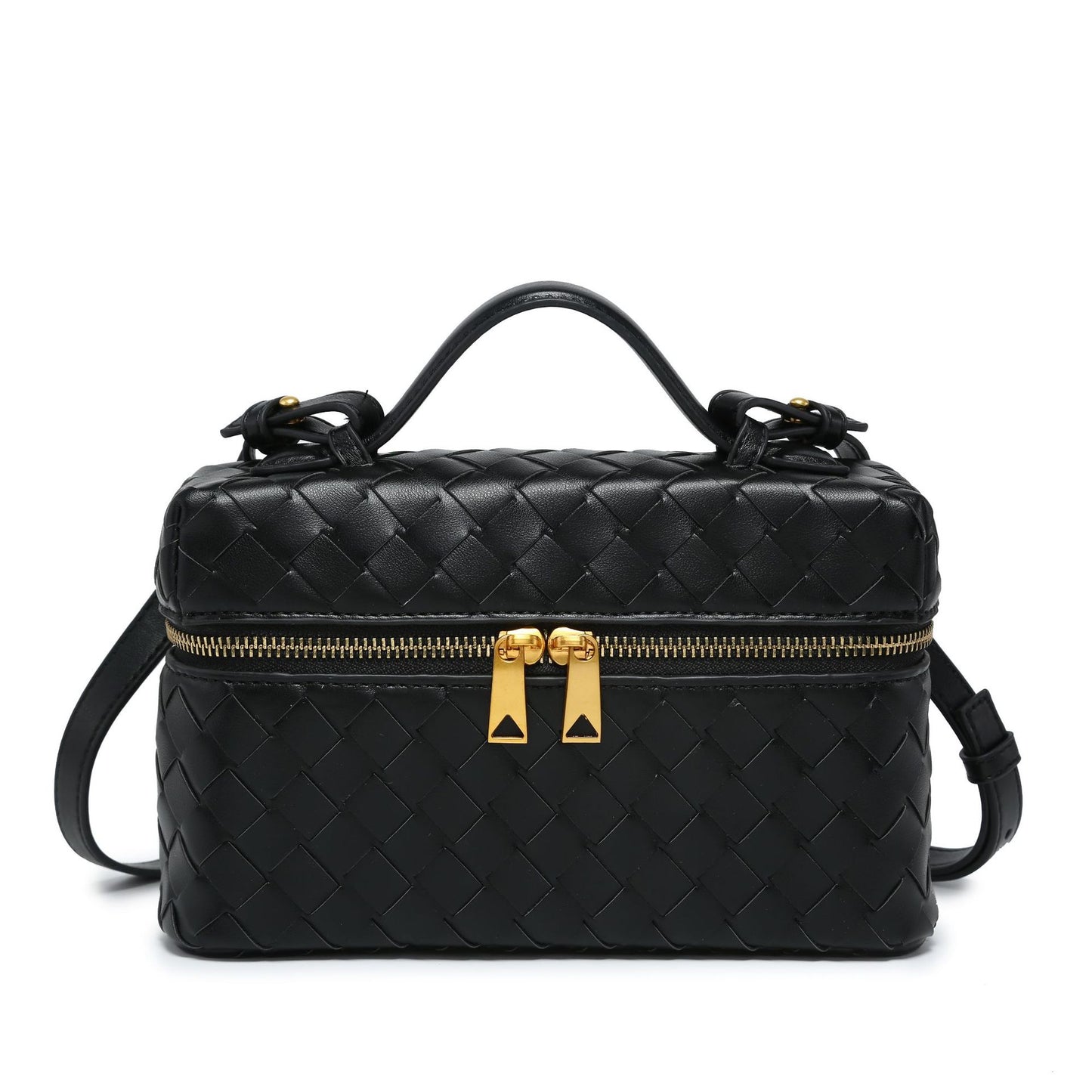 Women's Woven Box Lunch Retro Fashion For Handbags