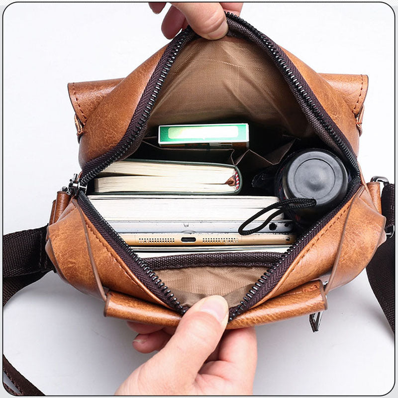 Men's Attractive Unique Vintage Boutique Leather Men's Handbags