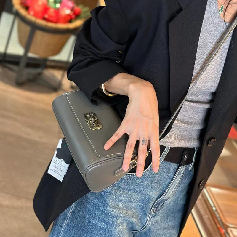 Women's Genuine Leather High Sense Design Fashion Bags