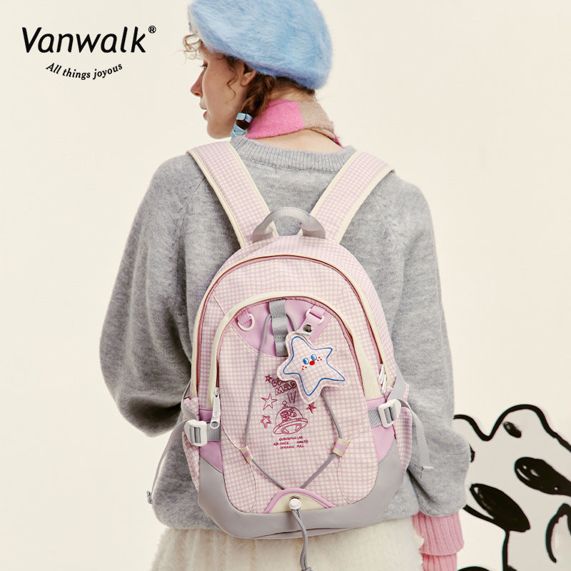 Garden Cute Preppy Style College Female Backpacks