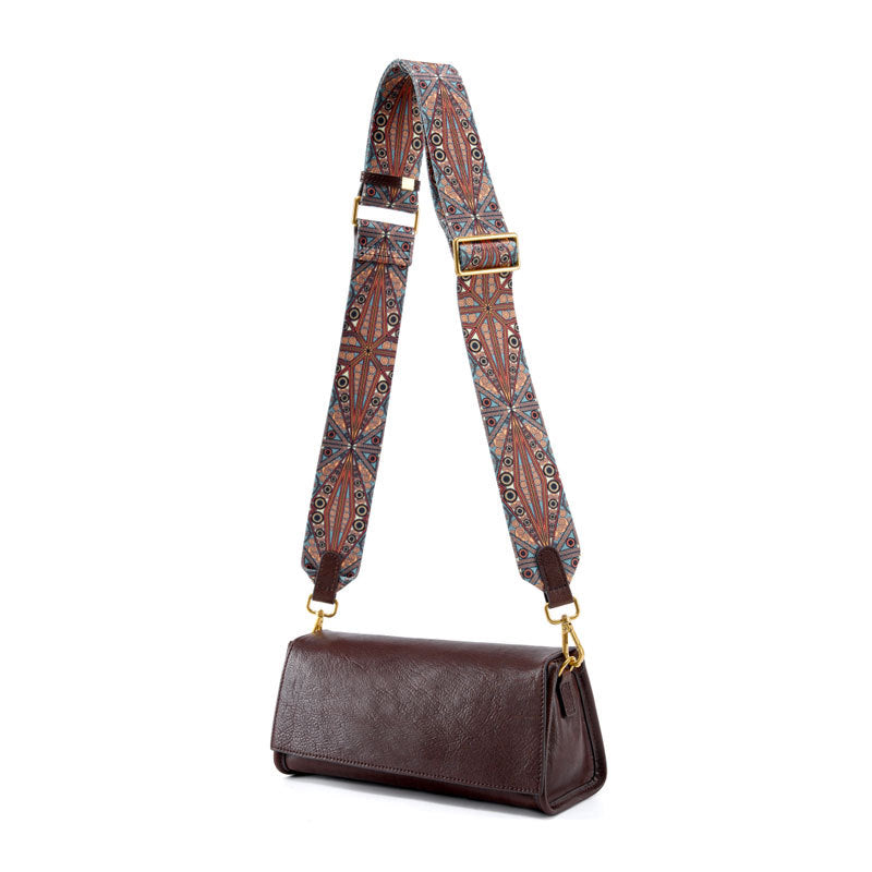 Women's Vegetable Tanning Leather Underarm Trendy Simple Crossbody Bags