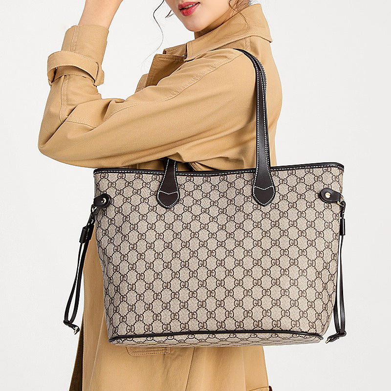 Women's Popular Fashion Large Capacity Advanced Commuter Shoulder Bags