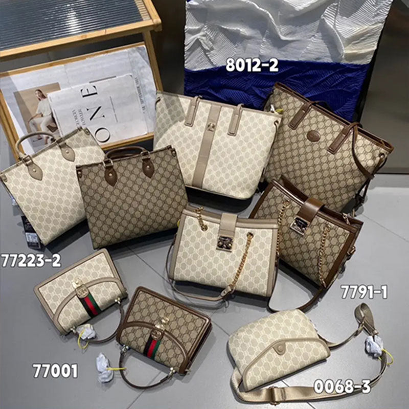 Women's Fashion Series Large Capacity Difference Saddle Shoulder Bags