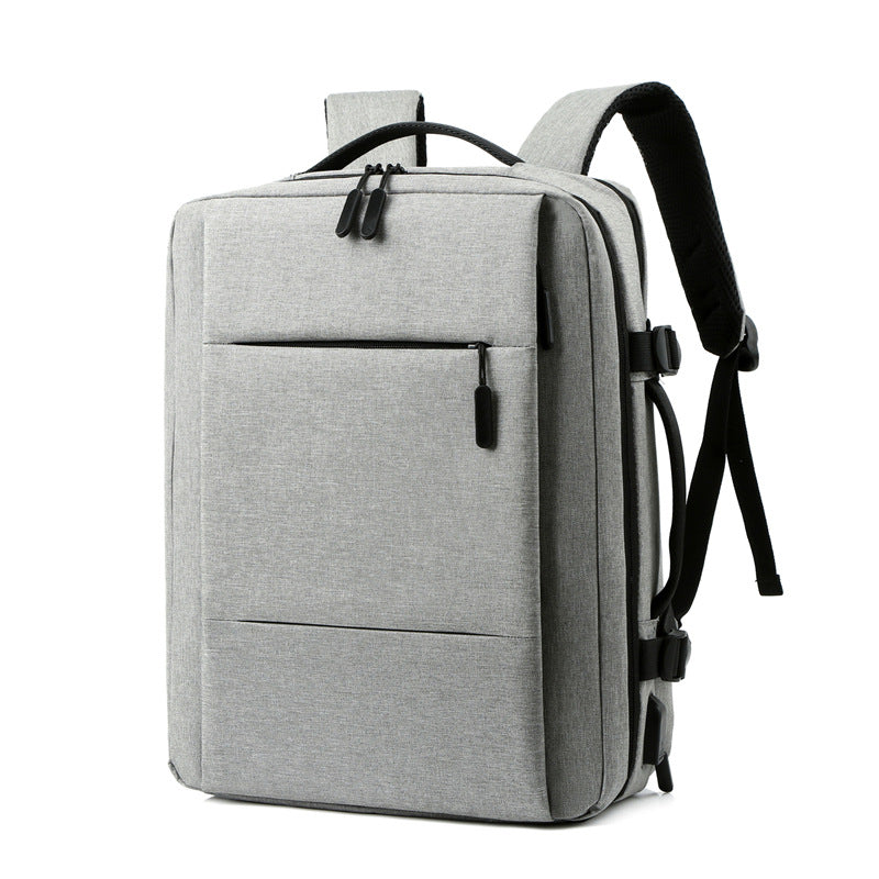 Men's Large Capacity Commuter Scalable Shockproof Business Backpacks