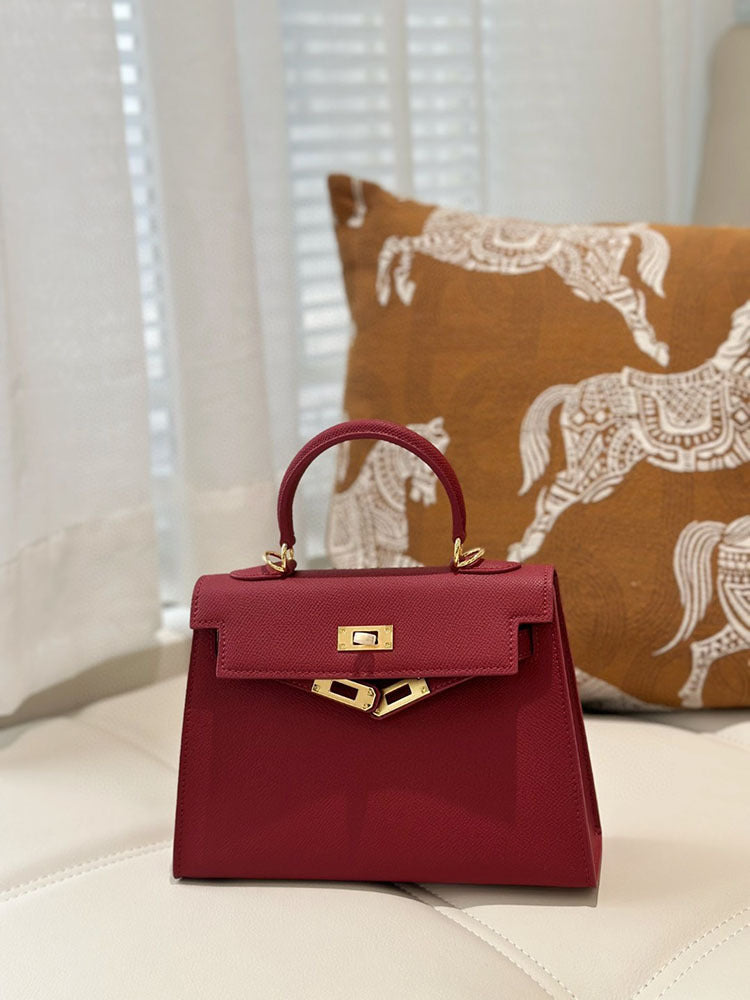 Women's Print Cowhide Kelly Dream Pink Purple Shoulder Bags