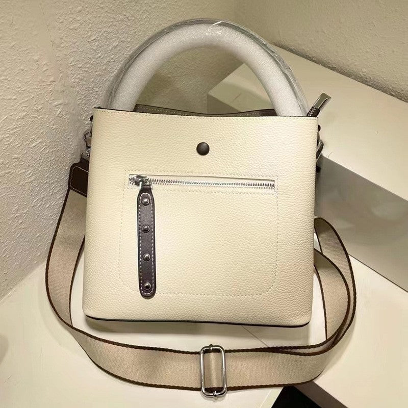 Women's Genuine Leather Large Capacity Portable Advanced Crossbody Bags