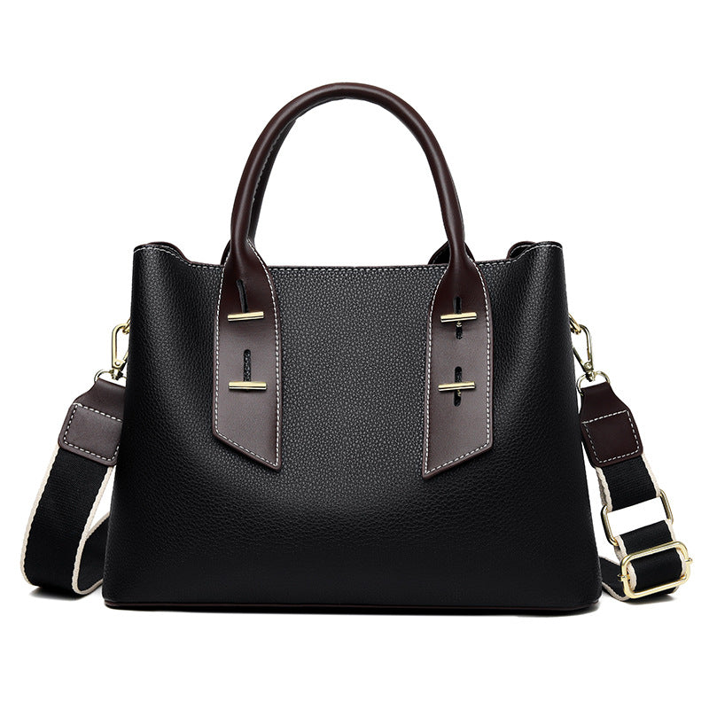 Women's Commuter Large Capacity Wide Strap Fashion Handbags