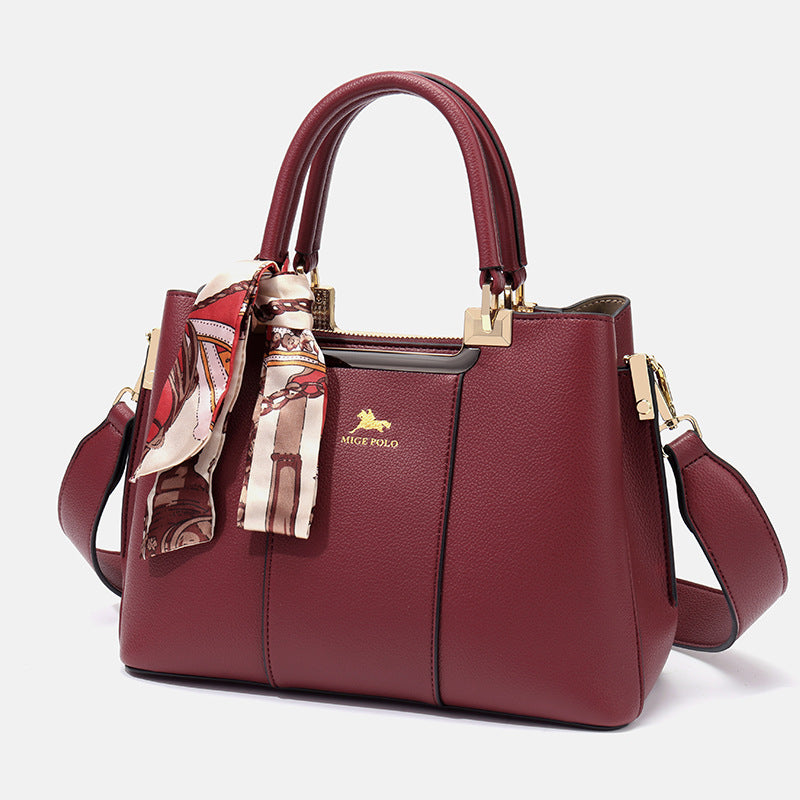 Women's Light Luxury Trendy Fashion Mom Large Shoulder Bags