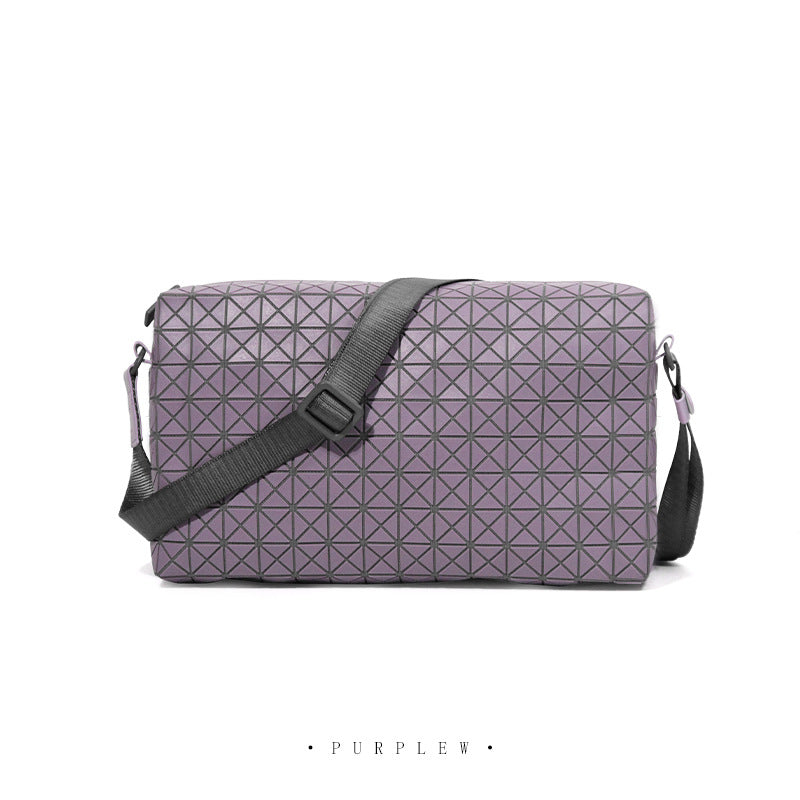 Women's & Men's & Geometric Rhombus Silicone Saddle For Bags