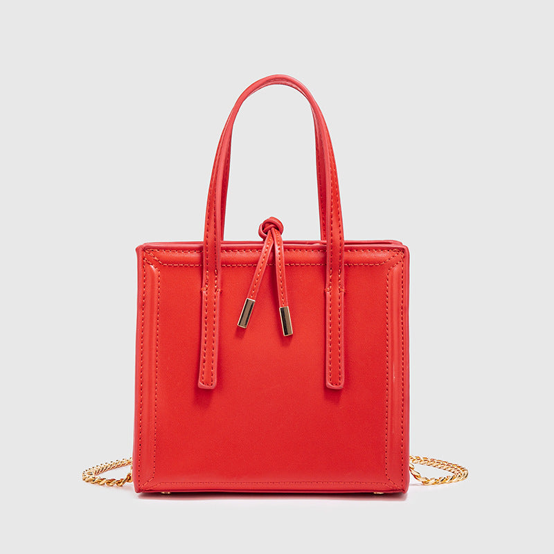 Fashion Urban Niche Portable Green Chain Crossbody Bags