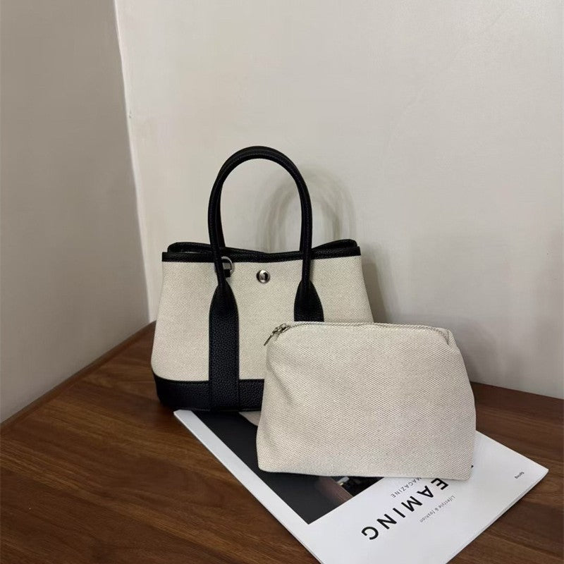 Women's Patchwork Garden Easy Matching Fashionable Contrast Color Crossbody Bags