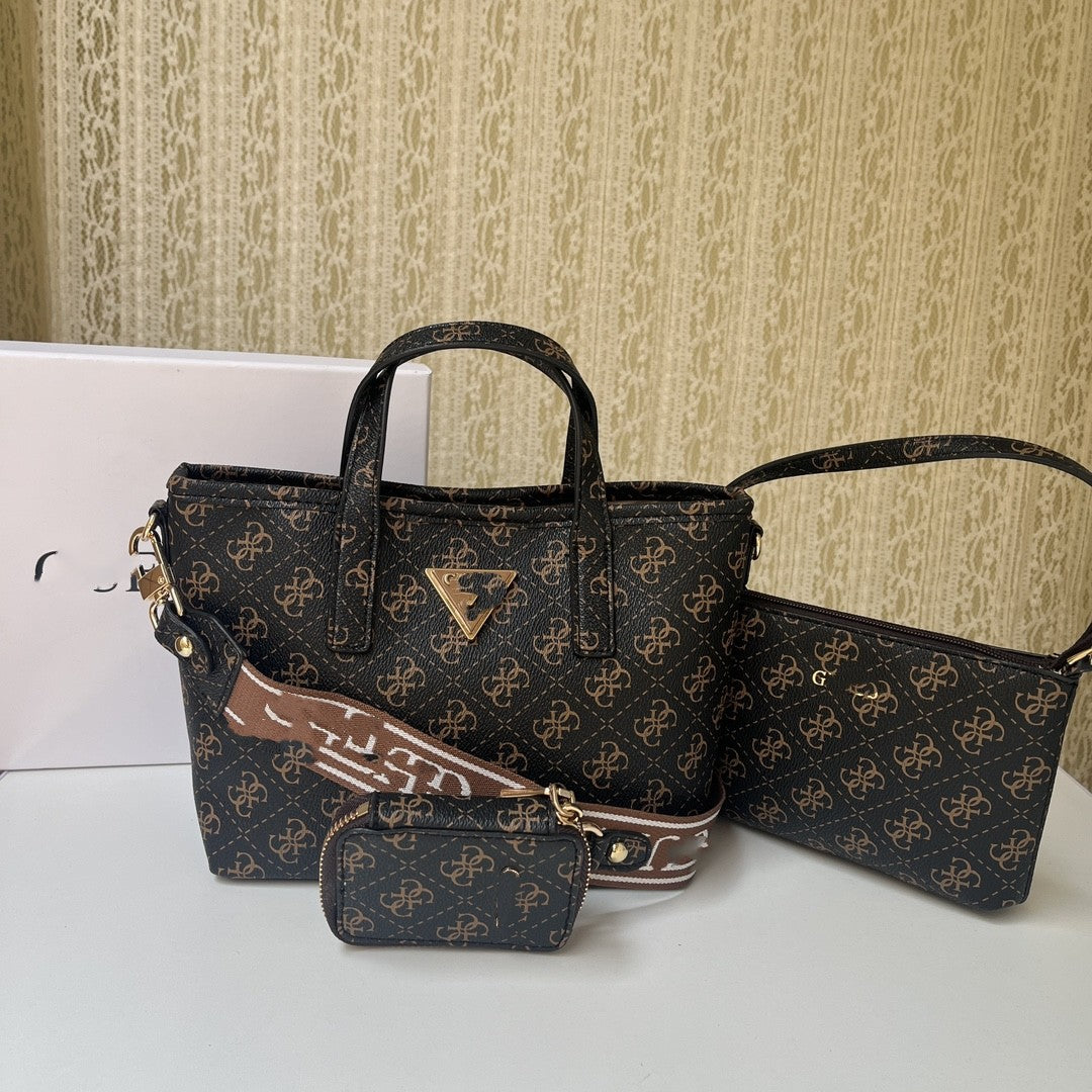 Women's Size Mother Fashion Printed Simple Shoulder Bags