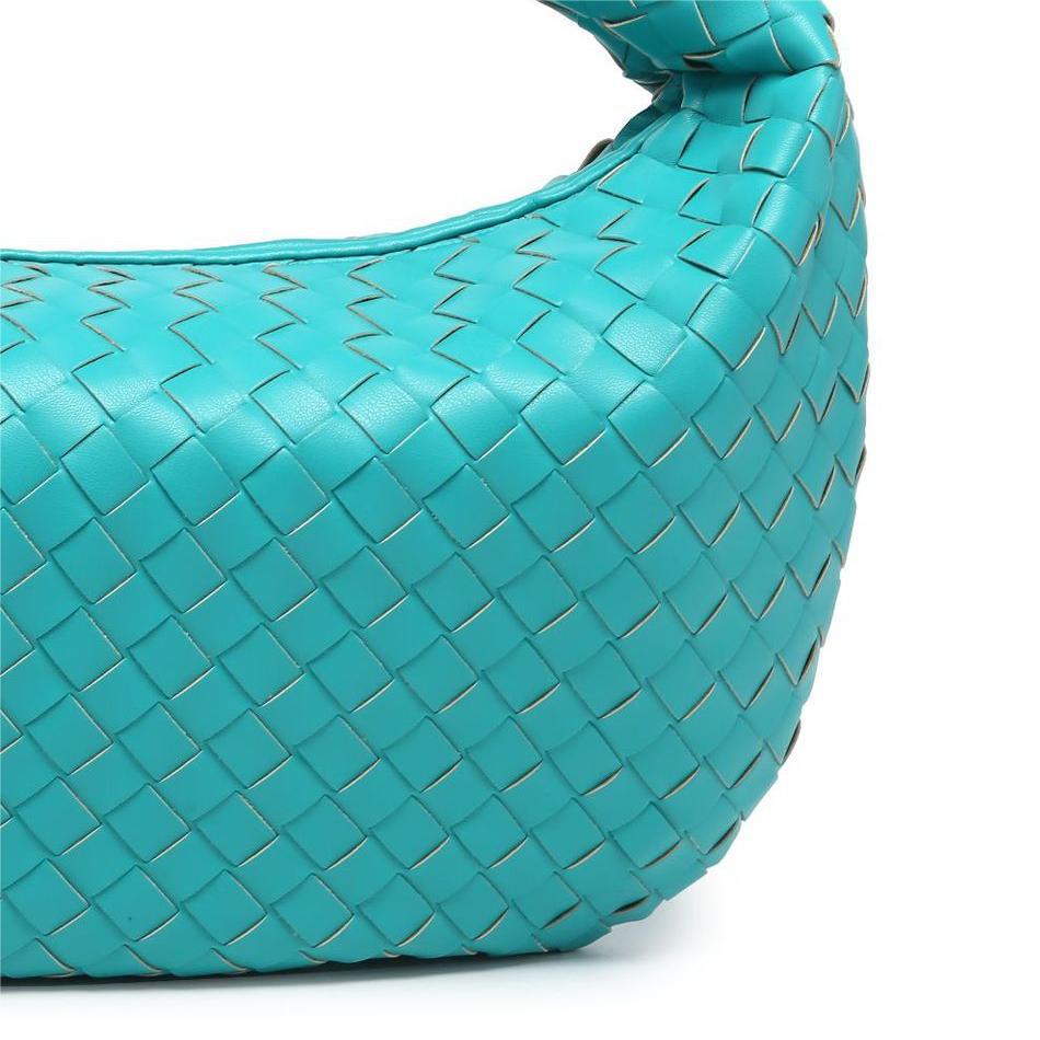Women's Large Summer Versatile Fashion Dumpling Selenodont Croissant Solid Handbags