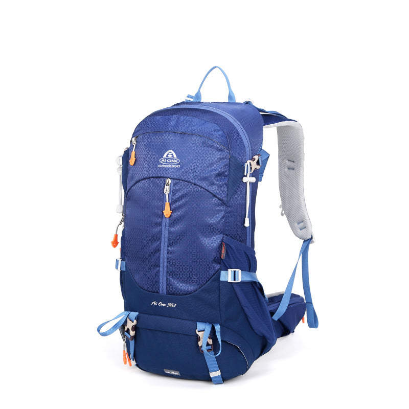 Women's & Men's & Water-resistant Suspension Carrying Nylon Mountaineering Backpacks
