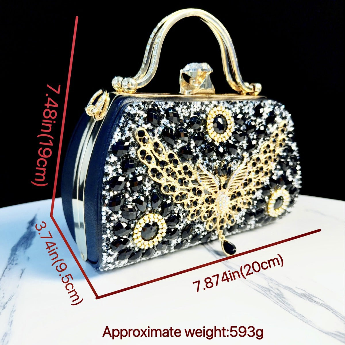 Rhinestone Design Temperament Dinner For Banquet Evening Bags
