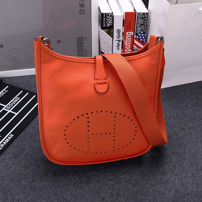 Women's Genuine Leather For Niche Cowhide Crossbody Bags