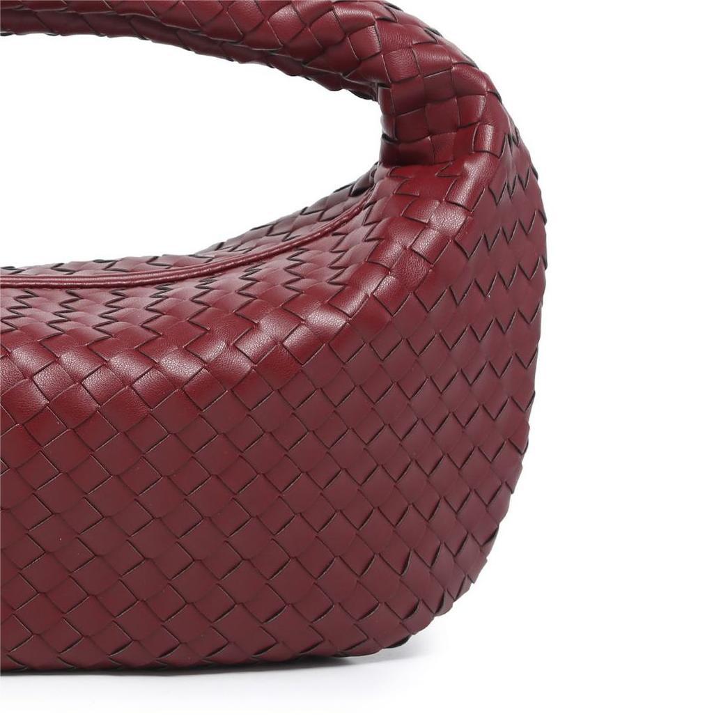 Women's Large Summer Versatile Fashion Dumpling Selenodont Croissant Solid Handbags