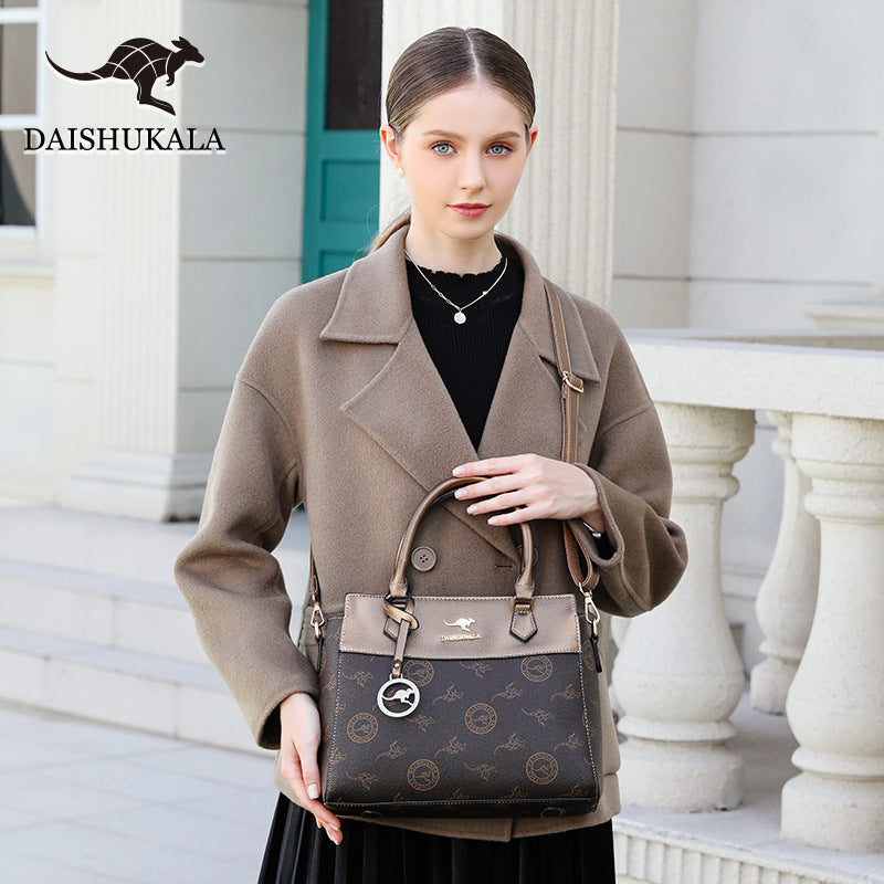 Women's Mom Style Elegant High-grade Fashion Commuter Handbags