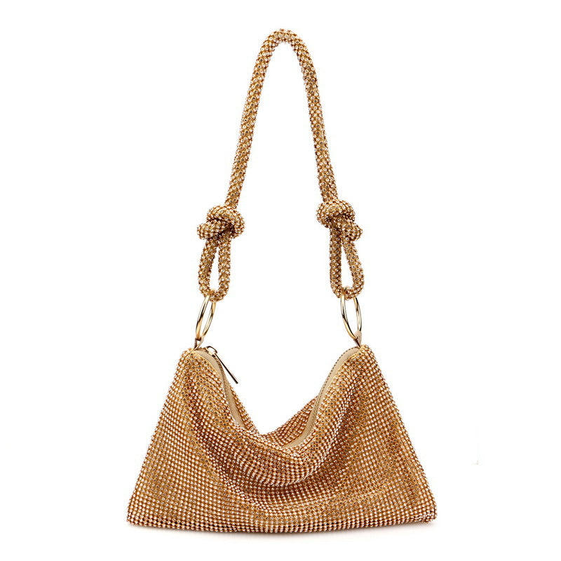 Full Diamond Dinner Tide Flash Knotted Evening Bags