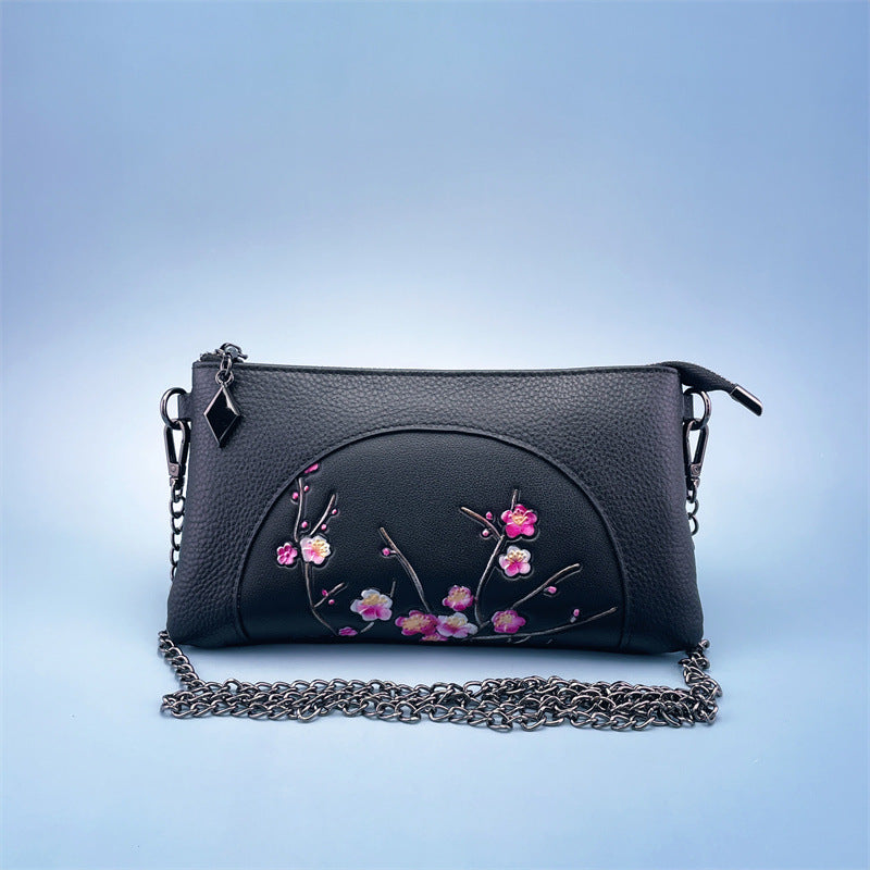Women's Genuine Leather Clutch To Give Mom Handbags