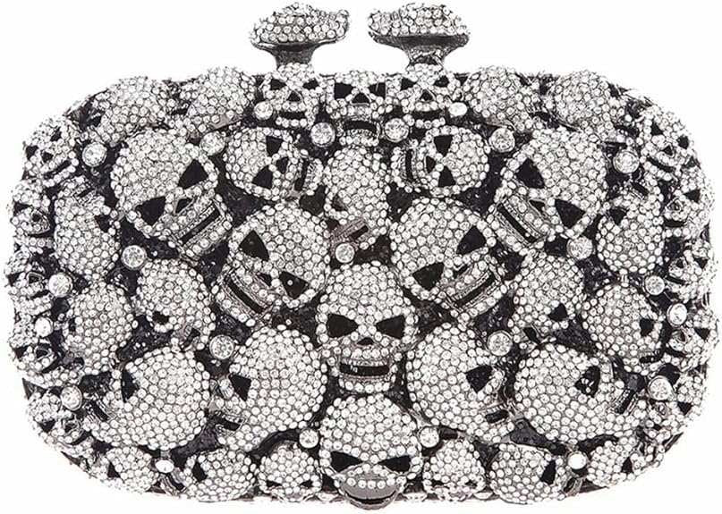 Women's Attractive Diamond Banquet Full Clutch Evening Bags