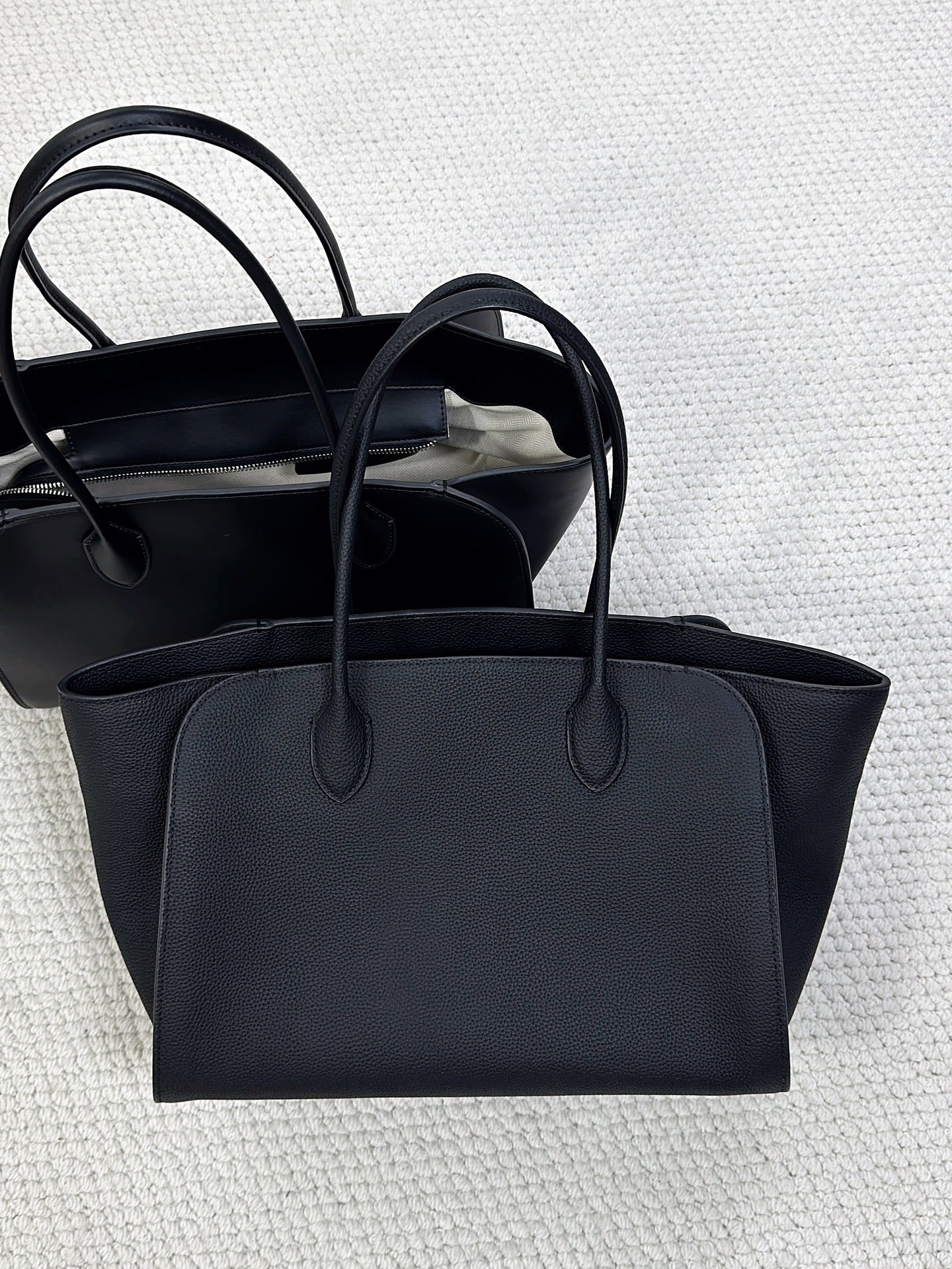 Women's Genuine Leather Niche Shopping Minimalist Large Bags